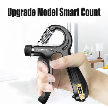 Adjustable Hand Grip Strengthener Counter Black Finger Gym Muscle Fitness Training Wrist Gripper Hand Exerciser 10-40KG
Adjustable Hand Grip Strengthener Counter Black Finger Gym Muscle Fitness Training Wrist Gripper Hand Exerciser 10-40KG