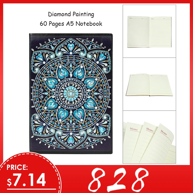 DIY Special Shaped Diamond Painting Notebook Diary Book 60/100 Pages A5 Notebook Embroidery Diamond Cross Stitch Craft Gift
DIY Special Shaped Diamond Painting Notebook Diary Book 60/100 Pages A5 Notebook Embroidery Diamond Cross Stitch Craft Gift