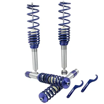Coil Spring Strut Coilovers Kit for BMW E39 520 530 540 528 5 Series 97-03 Blue for 518i 520i 523i 528i 1995-2004 SUSPENSION
Coil Spring Strut Coilovers Kit for BMW E39 520 530 540 528 5 Series 97-03 Blue for 518i 520i 523i 528i 1995-2004 SUSPENSION