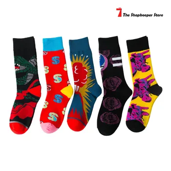 Men and women popular logo personality street tube harajuku lovers cotton socks four seasons long socks
Men and women popular logo personality street tube harajuku lovers cotton socks four seasons long socks