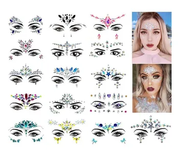 20pcs/lot Rhinestone festival Face jewels sticker Fake Tattoo Stickers Body Glitter Tattoos Gems Flash
20pcs/lot Rhinestone festival Face jewels sticker Fake Tattoo Stickers Body Glitter Tattoos Gems Flash
