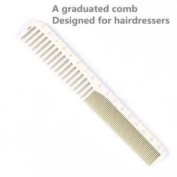 1pcs High Quality Nylon Fiber Professional Hair Stylist Barber Comb With Scale For Salon Comb
1pcs High Quality Nylon Fiber Professional Hair Stylist Barber Comb With Scale For Salon Comb
