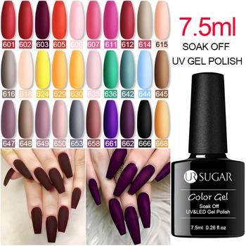 UR SUGAR Color Gel Nail Polish 7.5ml Semi Permanent Soak Off UV Gel Varnish Top Coat Nail Art Gel varnish Varnish DIY
UR SUGAR Color Gel Nail Polish 7.5ml Semi Permanent Soak Off UV Gel Varnish Top Coat Nail Art Gel varnish Varnish DIY
