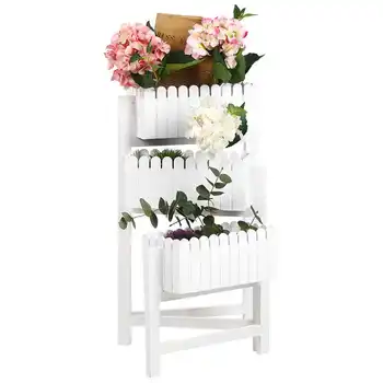 Plant Rack Modern Wooden Foldable Flower Plant Pot Display Shelf Rack Garden Courtyard Balcony Decoration Flower shelves 
Plant Rack Modern Wooden Foldable Flower Plant Pot Display Shelf Rack Garden Courtyard Balcony Decoration Flower shelves