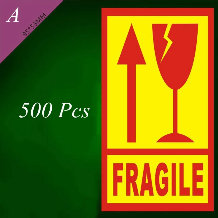 500 Pcs/set Fragile Goods Labels Security Protection PVC Non-drying Glue Warning Sticker Factory Commercial Convenient Sticker
500 Pcs/set Fragile Goods Labels Security Protection PVC Non-drying Glue Warning Sticker Factory Commercial Convenient Sticker