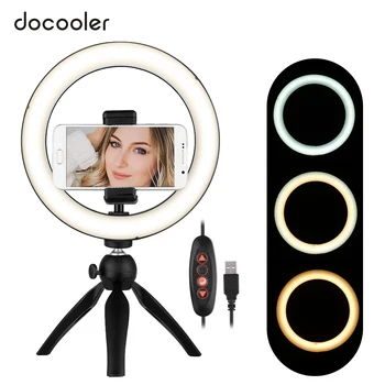 Docooler Portable 8.6 Inch LED Ring Light Lamp 3 Light Modes & Dimmable Brightness with Tripod Stand Cell Phone Holder
Docooler Portable 8.6 Inch LED Ring Light Lamp 3 Light Modes & Dimmable Brightness with Tripod Stand Cell Phone Holder