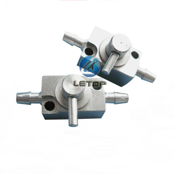 Printhead metal cleaning valve three way manual ink valve for Flora Gongzheng Infiniti printer
Printhead metal cleaning valve three way manual ink valve for Flora Gongzheng Infiniti printer