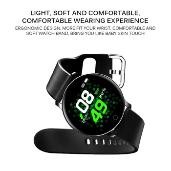 Smart Watch Heart Rate Blood Pressure Monitor Color Screen IP67 Waterproof Unique Strap Design Bluetooth SmartWatch Men 
Smart Watch Heart Rate Blood Pressure Monitor Color Screen IP67 Waterproof Unique Strap Design Bluetooth SmartWatch Men
