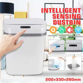 12L Automatic Touchless Intelligent induction Motion Sensor Kitchen Trash Can Wide Opening Sensor Eco-friendly Waste Garbage Bin
12L Automatic Touchless Intelligent induction Motion Sensor Kitchen Trash Can Wide Opening Sensor Eco-friendly Waste Garbage Bin