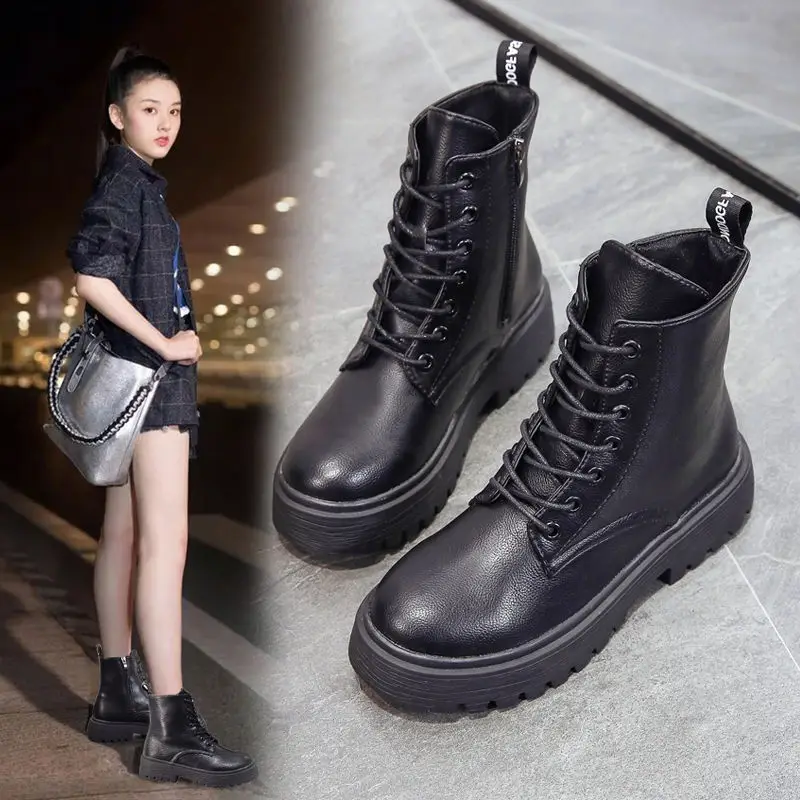 autumn/spring women shoes martin boots motorcycle boots thick insole england style shoes students shoes 35-39 size
autumn/spring women shoes martin boots motorcycle boots thick insole england style shoes students shoes 35-39 size