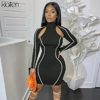 KLALIEN woman High elastic sexy hollow out Motion wind casual slim mini dress 2020 long-sleeve harajuku street package hip drees
KLALIEN woman High elastic sexy hollow out Motion wind casual slim mini dress 2020 long-sleeve harajuku street package hip drees