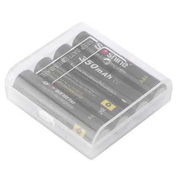 AABB-Soshine 4pcs 3.7V AAA 10440 350mAh with Transparent box Li-ion Battery
AABB-Soshine 4pcs 3.7V AAA 10440 350mAh with Transparent box Li-ion Battery