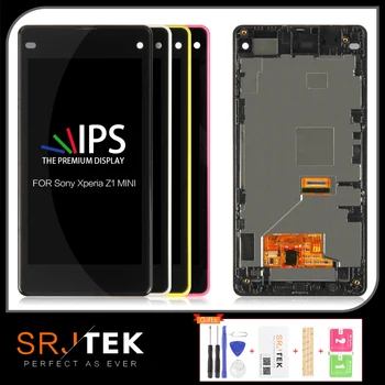 For Sony Xperia Z1 Mini Compact D5503 Touch Digitizer LCD Screen Assembly Replacement +Tools+Adhesive For Sony Z1 Mini Display
For Sony Xperia Z1 Mini Compact D5503 Touch Digitizer LCD Screen Assembly Replacement +Tools+Adhesive For Sony Z1 Mini Display