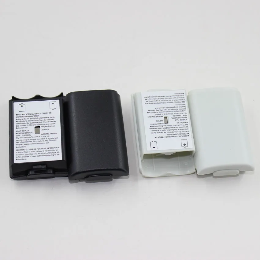 100 pcs Black & White Optional Plastic Battery Pack Battery Cover Case Replacement for Xbox 360 Repair Parts
100 pcs Black & White Optional Plastic Battery Pack Battery Cover Case Replacement for Xbox 360 Repair Parts