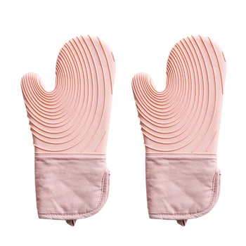 1pair Non Slip Cooking Baking Heat Resistant BBQ Long Thickened Professional Microwave Pot Holders Kitchen Silicone Oven Mitts
1pair Non Slip Cooking Baking Heat Resistant BBQ Long Thickened Professional Microwave Pot Holders Kitchen Silicone Oven Mitts