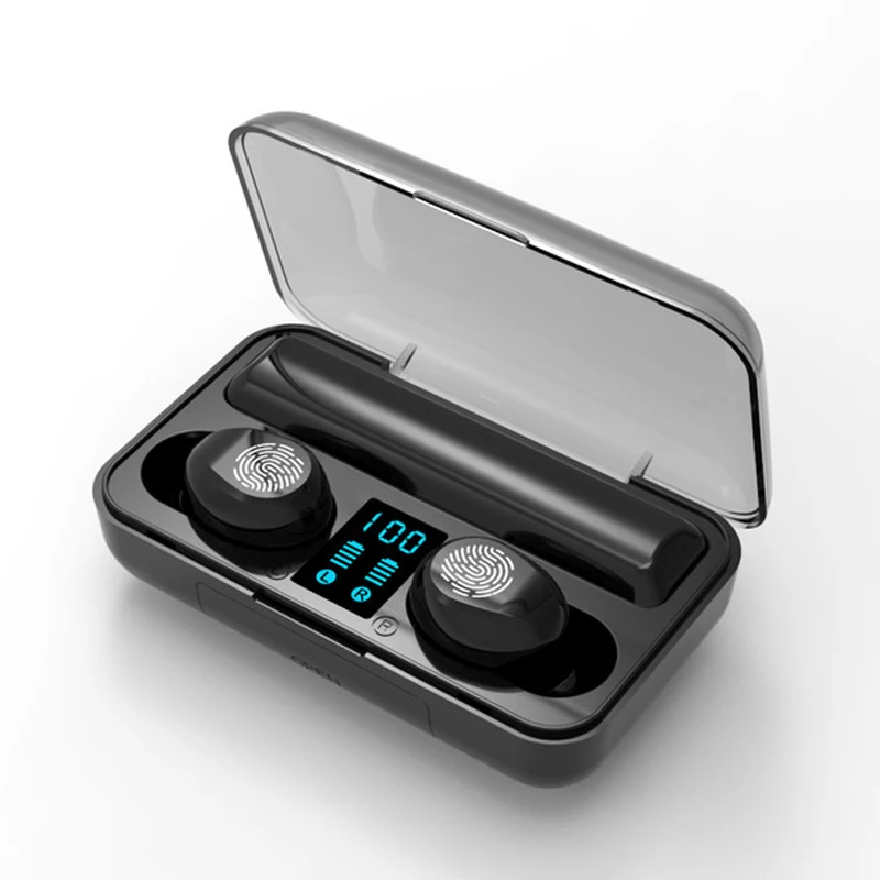 

Earphones Touch 5.0 binaural mini bluetooth headset stealth sport in-ear earplugs type general android iphones Wireless headset