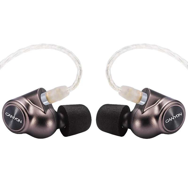 CANYON 2.5/3.5 MM Metal Headphones Five Unit Drive Double Dynamic Hybrid Deep MMCX Earbud Headset HIFI Bass Earphone for typec
CANYON 2.5/3.5 MM Metal Headphones Five Unit Drive Double Dynamic Hybrid Deep MMCX Earbud Headset HIFI Bass Earphone for typec