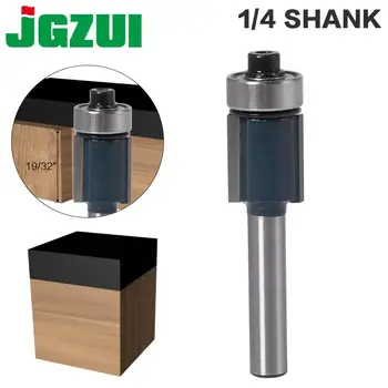 1pc 1/4 Shank Trim Router Bit with Bearing for Wood Template Pattern Bit Tungsten Carbide Milling Cutter for Wood
1pc 1/4 Shank Trim Router Bit with Bearing for Wood Template Pattern Bit Tungsten Carbide Milling Cutter for Wood