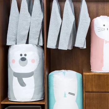 Home Quilt Drawstring Large Storage Bags Cartoon Animals Waterproof Dustproof Closet Clothes Organizer Dorm Room Essentials
Home Quilt Drawstring Large Storage Bags Cartoon Animals Waterproof Dustproof Closet Clothes Organizer Dorm Room Essentials