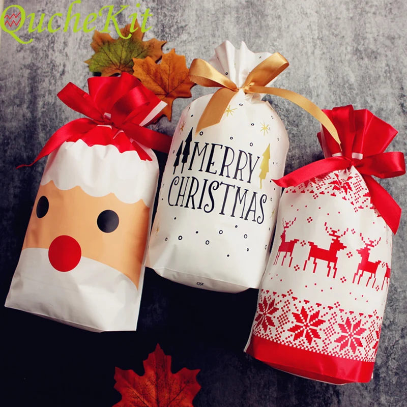 10pcs Merry Christmas Gift Bags 2019 Christmas Candy Bags Santa Claus Xmas Tree Packing Bags For Biscuit Cookies Happy New Year
10pcs Merry Christmas Gift Bags 2019 Christmas Candy Bags Santa Claus Xmas Tree Packing Bags For Biscuit Cookies Happy New Year