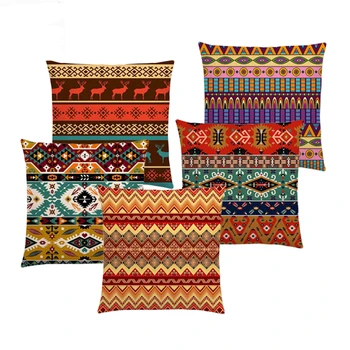 Boho Primitive Geometric Pattern National Style Exotic Native Striped Navajo Arrow Cushion Cover Decor Sofa Throw Pillow Case
Boho Primitive Geometric Pattern National Style Exotic Native Striped Navajo Arrow Cushion Cover Decor Sofa Throw Pillow Case