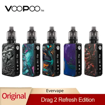 VOOPOO Drag 2 Refresh Edition Kit 177W GENE FIT Chip PCTG 4.5ml PnP Pod Tank W/ PnP-VM1 0.3ohm PnP-VM6 0.15ohm Coil E Cigarette
VOOPOO Drag 2 Refresh Edition Kit 177W GENE FIT Chip PCTG 4.5ml PnP Pod Tank W/ PnP-VM1 0.3ohm PnP-VM6 0.15ohm Coil E Cigarette