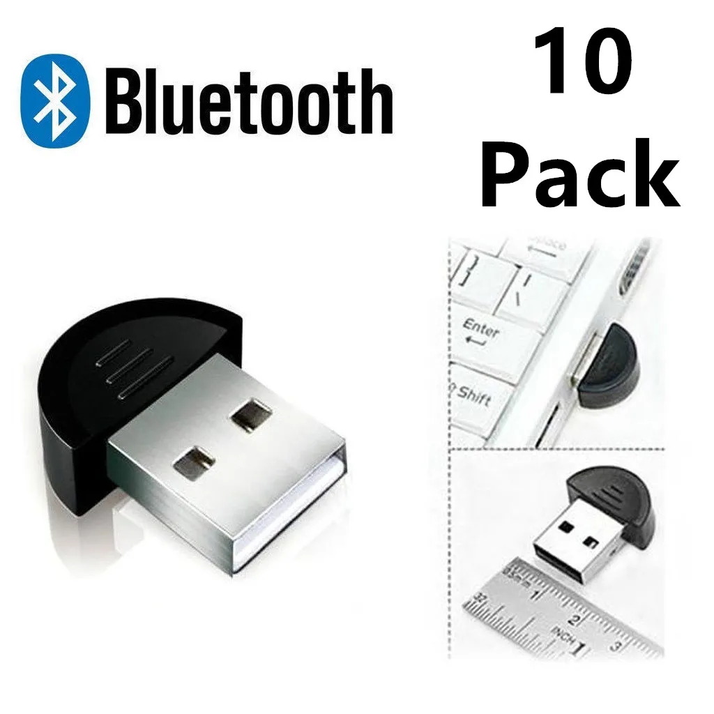 Mini USB Bluetooth-compatible Adapter V2.0 CSR Dual Mode Wireless BT Dongle 2.0 Transmitter for PC Laptop Win XP Vista7/ 8/10 | Компьютеры