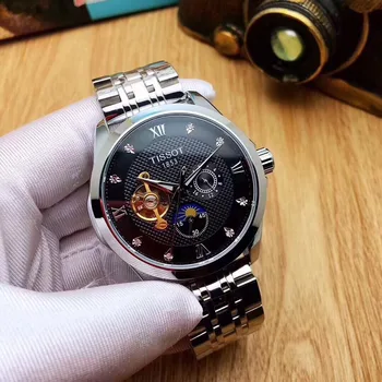 Tissot- Luxury Brand Mens Watches Mechanical Wristwatches Stainless Steel Strap men's wristwatch women classic business dress 11
Tissot- Luxury Brand Mens Watches Mechanical Wristwatches Stainless Steel Strap men's wristwatch women classic business dress 11