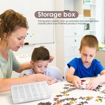 Durable Puzzle Jigsaw Storage Box Practical Multi-functional Transparent Plastic Organizer Sundries Container Case
Durable Puzzle Jigsaw Storage Box Practical Multi-functional Transparent Plastic Organizer Sundries Container Case