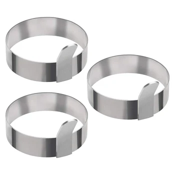 Egg Ring, 304 Stainless Steel Omelette Mold 9 cm Non-Stick Omelette Mold Handle Pancake Mold Kitchen Breakfast Cooking Tool
Egg Ring, 304 Stainless Steel Omelette Mold 9 cm Non-Stick Omelette Mold Handle Pancake Mold Kitchen Breakfast Cooking Tool