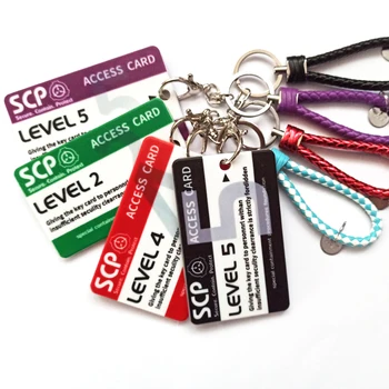 SCP Foundation Level 5 Access Card Set Student Campus Card Secure Contain Protection Case Game Peripheral Bus Card Key Chain
SCP Foundation Level 5 Access Card Set Student Campus Card Secure Contain Protection Case Game Peripheral Bus Card Key Chain