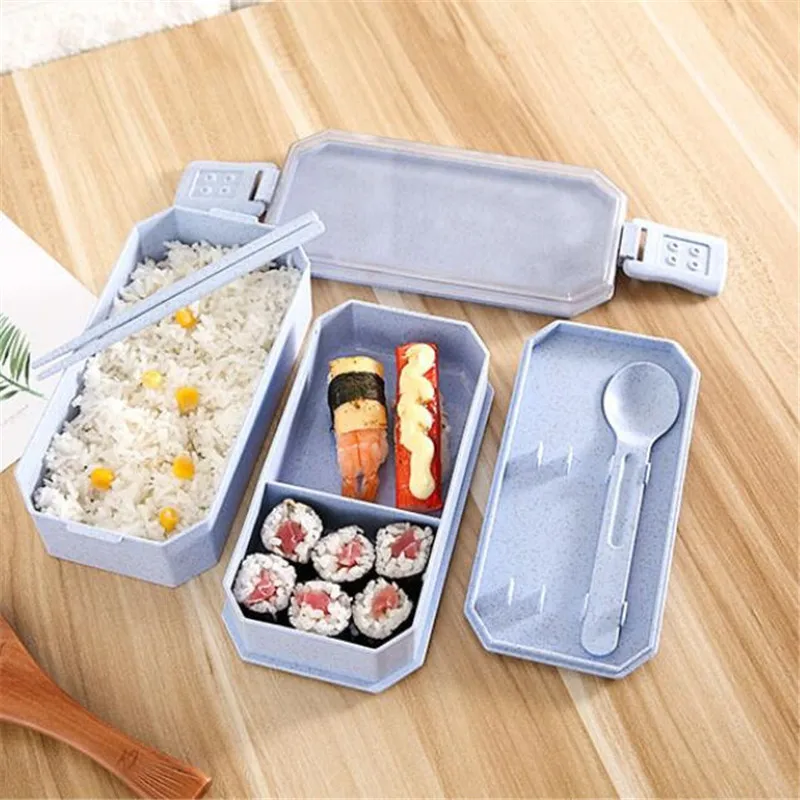 Microwave Lunch Box Wheat Straw Dinnerware Food Storage Container Children Kids School Office Portable Bento Box
Microwave Lunch Box Wheat Straw Dinnerware Food Storage Container Children Kids School Office Portable Bento Box