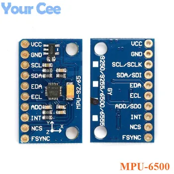 IIC I2C SPI MPU6500 MPU-6500 6-Axis Gyroscope Accelerometer Sensor Module Replace MPU6000 For Arduino With Pins GY-6500
IIC I2C SPI MPU6500 MPU-6500 6-Axis Gyroscope Accelerometer Sensor Module Replace MPU6000 For Arduino With Pins GY-6500
