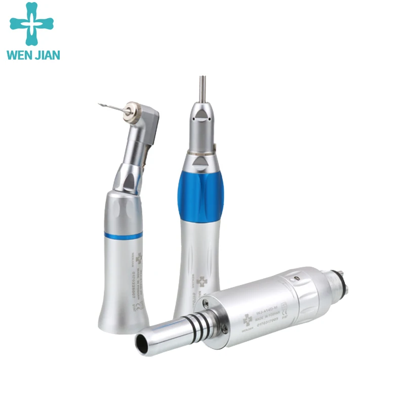WenJian Dental Low Speed Handpiece Straight Angle Air Turbine Implant Surgery External Contra Angle Handpiece Push 122CP Dentist
WenJian Dental Low Speed Handpiece Straight Angle Air Turbine Implant Surgery External Contra Angle Handpiece Push 122CP Dentist