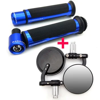 Motorcycle Mirror Handlebar Bar End Mirrors&Moto Grips 22MM For HONDA CB 500 CBR 600F VFR800 CB 500X CBR600F4I CBR 1000RR 
Motorcycle Mirror Handlebar Bar End Mirrors&Moto Grips 22MM For HONDA CB 500 CBR 600F VFR800 CB 500X CBR600F4I CBR 1000RR