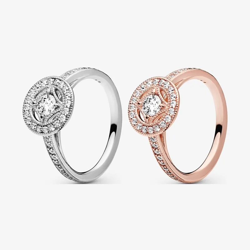 Authentic 925 Sterling Silver Sparkling Retro Round Cz Ring For Women's Engagement Jewelry Anniversary
Authentic 925 Sterling Silver Sparkling Retro Round Cz Ring For Women's Engagement Jewelry Anniversary