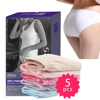 5Pcs/set Soft Disposable Women's Briefs Cotton Underwear One-Off Underpants For Outdoor Travel Hotel One Off Shorts 70-75kg 2XL
5Pcs/set Soft Disposable Women's Briefs Cotton Underwear One-Off Underpants For Outdoor Travel Hotel One Off Shorts 70-75kg 2XL