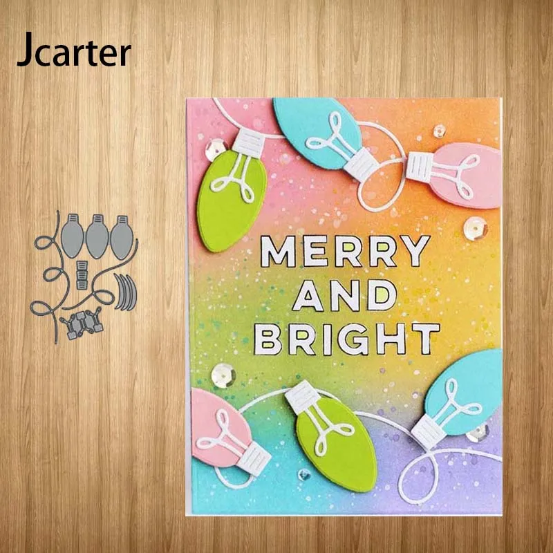 New Design Metal Cutting Dies Light Bulb Pendant Craft Stencil Diy Scrapbooking Handmade Card Make Shape Album Decoration Model
New Design Metal Cutting Dies Light Bulb Pendant Craft Stencil Diy Scrapbooking Handmade Card Make Shape Album Decoration Model