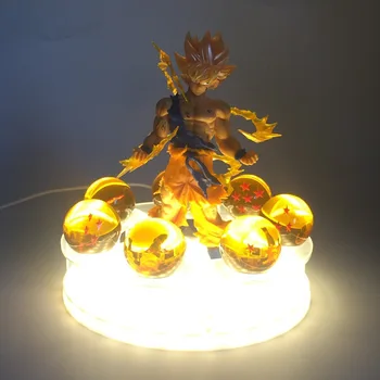 Animation seven Dragon Ball Z theater version of dragon group set up scenery products handmade model luminous toys
Animation seven Dragon Ball Z theater version of dragon group set up scenery products handmade model luminous toys