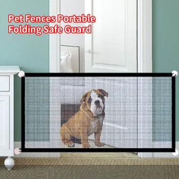 Portable Pet Dog Fences for Door Stairs Mesh Folding Safe Guard Indoor and Outdoor Protective Magic Gate Cat Fence Dog Supplies
Portable Pet Dog Fences for Door Stairs Mesh Folding Safe Guard Indoor and Outdoor Protective Magic Gate Cat Fence Dog Supplies