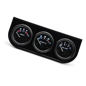 Set Triple Gauge Kit Spare Parts Electrical Sensor Black Indicator Water Temperature Panel Mechanical Oil
Set Triple Gauge Kit Spare Parts Electrical Sensor Black Indicator Water Temperature Panel Mechanical Oil