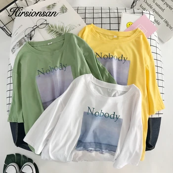 Hirsionsan Sea Scape Graphic T Shirt Women 2020 Harajuku Nobody Letter Printed Cotton Female Jumper Korean Aesthetic Loose Tops
Hirsionsan Sea Scape Graphic T Shirt Women 2020 Harajuku Nobody Letter Printed Cotton Female Jumper Korean Aesthetic Loose Tops