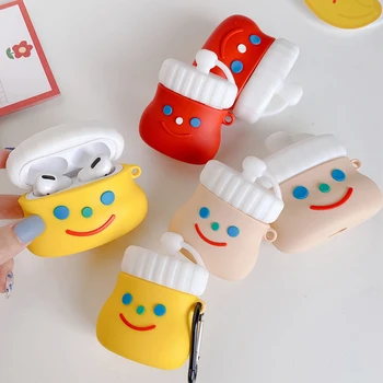 For Apple Airpods 1 2 3 3D Cute Salad Dressing Ketchup Peanut Jam Wireless Earphone Headphone Protector Cover for AirPods Pro
For Apple Airpods 1 2 3 3D Cute Salad Dressing Ketchup Peanut Jam Wireless Earphone Headphone Protector Cover for AirPods Pro