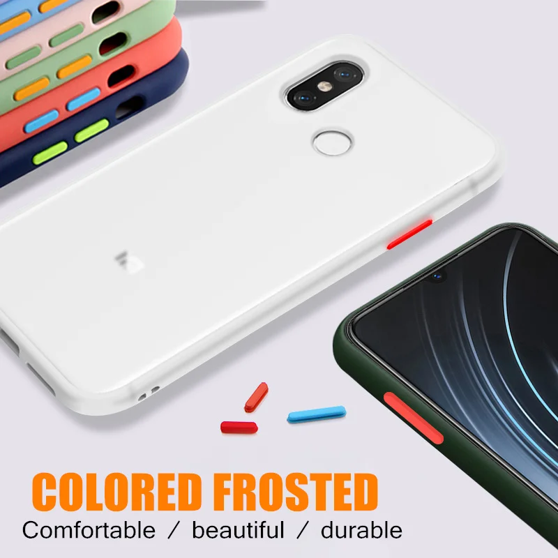 Защитный чехол для телефона Redmi Note 8 8T 7 6 4 4X K20 Pro 8A 7A роскошный контрастный Xiaomi Mi 9 Lite