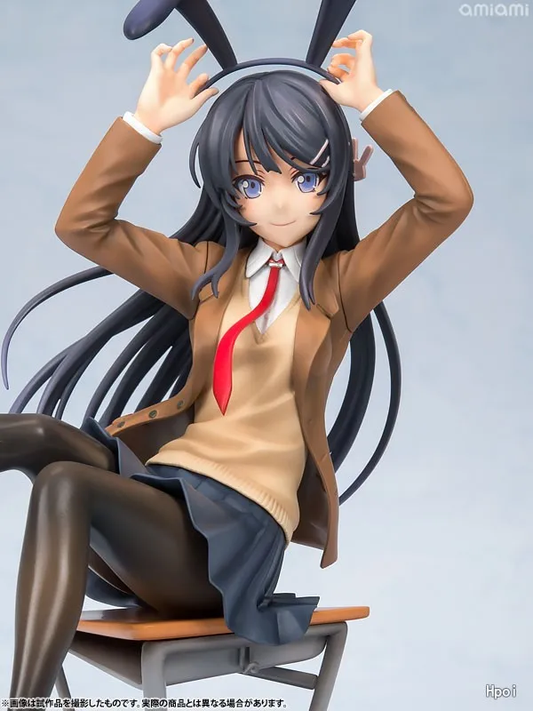 GZTZMY Rascal Does Not Dream of Senpai Sakurajima Mai PVC Action Figure Anime Sexy Girl Figure Model Toys Bunny Girl GZTZMY Rascal Does Not Dream of Senpai Sakurajima Mai PVC Action Figure Anime Sexy Girl Figure Model Toys Bunny Girl