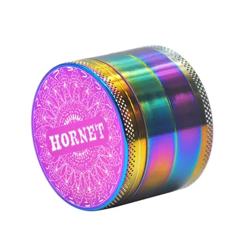 HORNET Rainbow Zinc Alloy Tobacco Spice Herb Grinder Crusher 50MM 4-Piece Metal Magnetic Smoking Grinder Metal Smoke Miller
HORNET Rainbow Zinc Alloy Tobacco Spice Herb Grinder Crusher 50MM 4-Piece Metal Magnetic Smoking Grinder Metal Smoke Miller