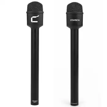 COMICA HRM-C Handheld Dynamic Omnidirectional Microphone XLR Interface for Reporter Interview Presentation Black
COMICA HRM-C Handheld Dynamic Omnidirectional Microphone XLR Interface for Reporter Interview Presentation Black