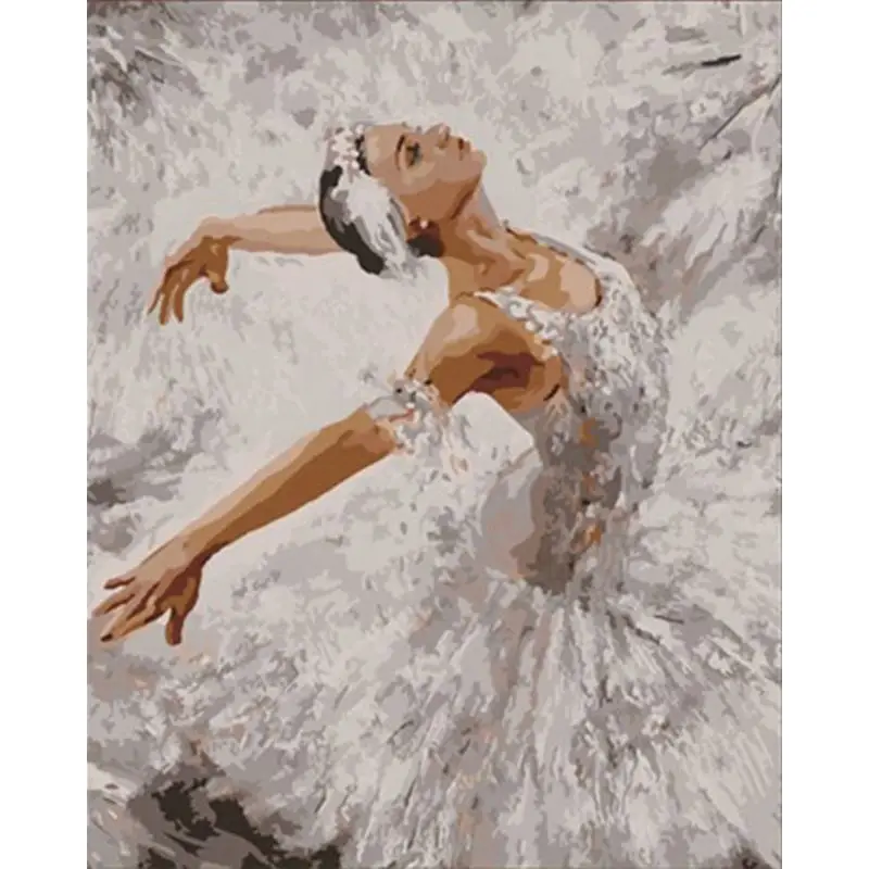 RUOPOTY Painting By Numbers Beautiful dancer in white HandPainted DIY in the Figure On Canvas Home Decoration Gift Wall Artwork
RUOPOTY Painting By Numbers Beautiful dancer in white HandPainted DIY in the Figure On Canvas Home Decoration Gift Wall Artwork