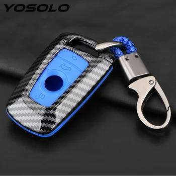 YOSOLO 1Set Car Key Case Cover With keychain For BMW 1 2 3 4 5 6 7 Series X1 X3 X4 X5 X6 F30 F34 F10 F07 F20 G30 F15 F16
YOSOLO 1Set Car Key Case Cover With keychain For BMW 1 2 3 4 5 6 7 Series X1 X3 X4 X5 X6 F30 F34 F10 F07 F20 G30 F15 F16