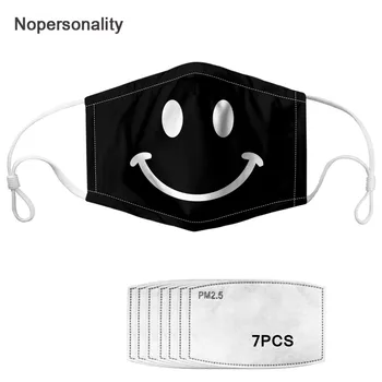 Nopersonality Smiley Face Mask with 7 Filters Unisex Fashion Face Mask mascarilla Dustproof WIndproof Reusable Face Mouth Masks
Nopersonality Smiley Face Mask with 7 Filters Unisex Fashion Face Mask mascarilla Dustproof WIndproof Reusable Face Mouth Masks